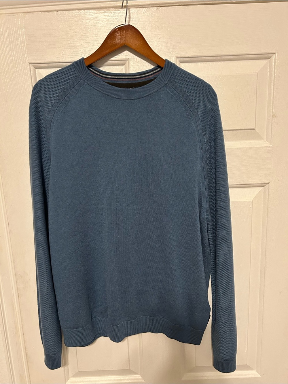 Ted Baker Men's Crewneck Sweater in Slate Blue